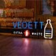 Extra White Iron Frame Neon Sign