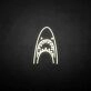 'Shark head' neon sign