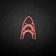 'Shark head' neon sign