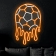 Soccer Shape Neon Sign