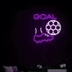 Premium Kicking Soccer Neon Sign