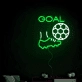 Premium Kicking Soccer Neon Sign