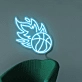 Flaming Basketball Neon Light