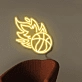 Flaming Basketball Neon Light