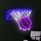Basketball Shot Neon Sign