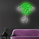 Spinning Basketball Neon Light