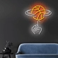 Spinning Basketball Neon Light