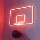 Basketball Backboard Neon Sign