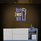 Customize Urgent HELP! I NEED BEER Neon Sign
