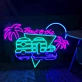 Customize Retro Back to the 80s Neon Sign