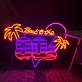 Customize Retro Back to the 80s Neon Sign