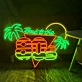Customize Retro Back to the 80s Neon Sign