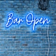 Welcoming Bar Open Neon Light