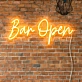 Welcoming Bar Open Neon Light