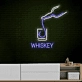 Customize Bold Drink WHISKEY Neon Sign