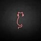 'Cat back' neon sign