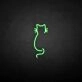 'Cat back' neon sign