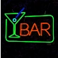Customize Chic Cocktail Bar Neon Sign