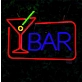 Customize Chic Cocktail Bar Neon Sign
