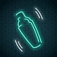 Fun Shaking Cocktail Shaker Neon Light