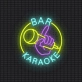 Customize Energetic Bar Singing Rock Neon Sign