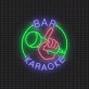 Customize Energetic Bar Singing Rock Neon Sign