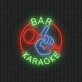 Customize Energetic Bar Singing Rock Neon Sign