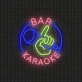 Customize Energetic Bar Singing Rock Neon Sign