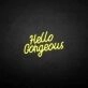 Hello Gorgous2  neon sign