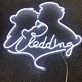Customize Groom Kissing Bride's Forehead Style 1 Neon Light