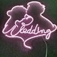 Customize Groom Kissing Bride's Forehead Style 1 Neon Light