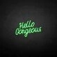 Hello Gorgous2  neon sign