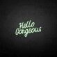 Hello Gorgous2  neon sign