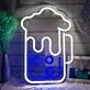 Bubbling Beer Mug Neon Light
