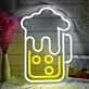 Bubbling Beer Mug Neon Light