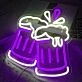 Toasting Beer Glass Style 1 Neon Light