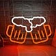 Toasting Beer Glass Style 2 Neon Light