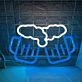 Toasting Beer Glass Style 2 Neon Light