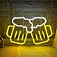 Toasting Beer Glass Style 2 Neon Light