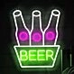 Customize Beer in a Barrel Neon Sign