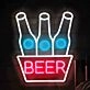 Customize Beer in a Barrel Neon Sign