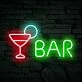 Customize Cocktail Bar Sign Neon Light