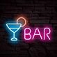 Customize Cocktail Bar Sign Neon Light