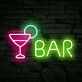 Customize Cocktail Bar Sign Neon Light