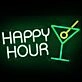 Customize HAPPY HOUR Style 2 Fun Drinking Time Neon Light