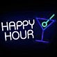 Customize HAPPY HOUR Style 2 Fun Drinking Time Neon Light