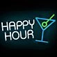 Customize HAPPY HOUR Style 2 Fun Drinking Time Neon Light
