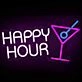 Customize HAPPY HOUR Style 2 Fun Drinking Time Neon Light