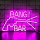 Customize GUN BANG! BAR Neon Light