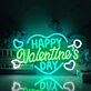 Happy Valentine's Day Heart Neon Light